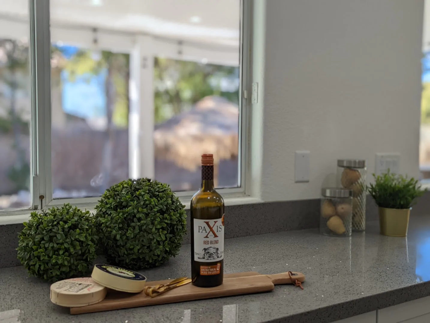 Detailed view of kitchen accent for professional home staging in Las Vegas